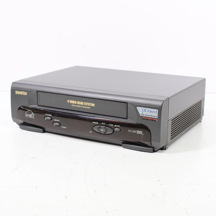 SamTron SC-V40 VCR Video Cassette Recorder with High-Speed Rewind-VCRs-SpenCertified-vintage-refurbished-electronics