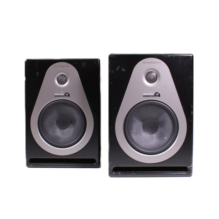 Samson Resolv A8 Powered Studio Monitors 8-Inch 100W Bi-Amp-Speakers-SpenCertified-vintage-refurbished-electronics