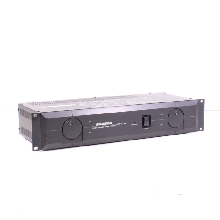Samson Servo 260 Stereo Power Amplifier-Audio Amplifiers-SpenCertified-vintage-refurbished-electronics