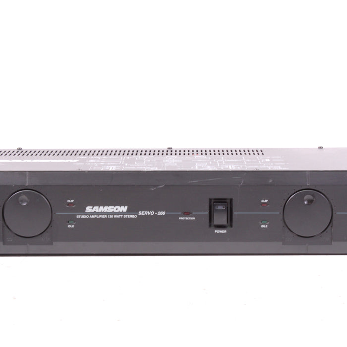 Samson Servo 260 Stereo Power Amplifier-Audio Amplifiers-SpenCertified-vintage-refurbished-electronics