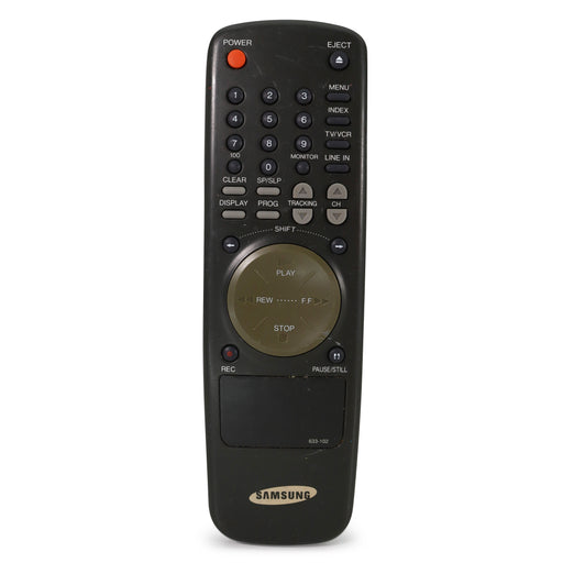 Samsung VCR Remote Control Model 633-102 for Samsung VCR VR3604-Electronics-SpenCertified-refurbished-vintage-electonics