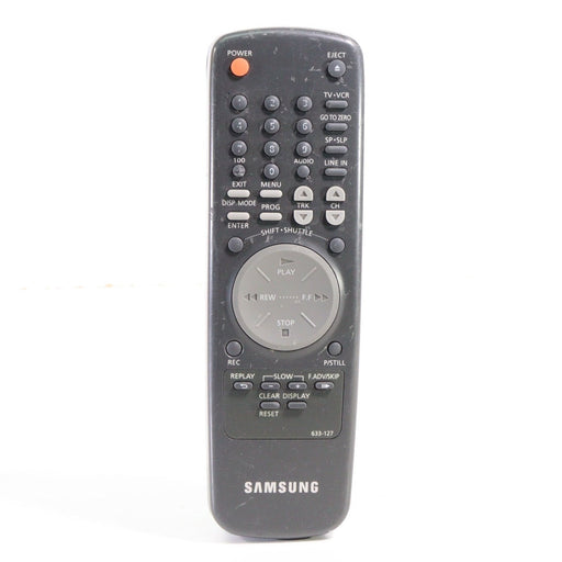 Samsung 633-127 Remote Control for VCR VR8606-Remote Controls-SpenCertified-vintage-refurbished-electronics