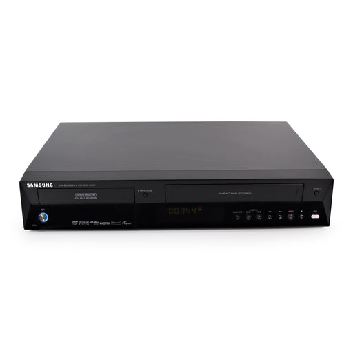 Samsung DVD-VR357 DVD/VHS Combo Player/Recorder Black Modern Design HDMI VCR-Electronics-SpenCertified-refurbished-vintage-electonics