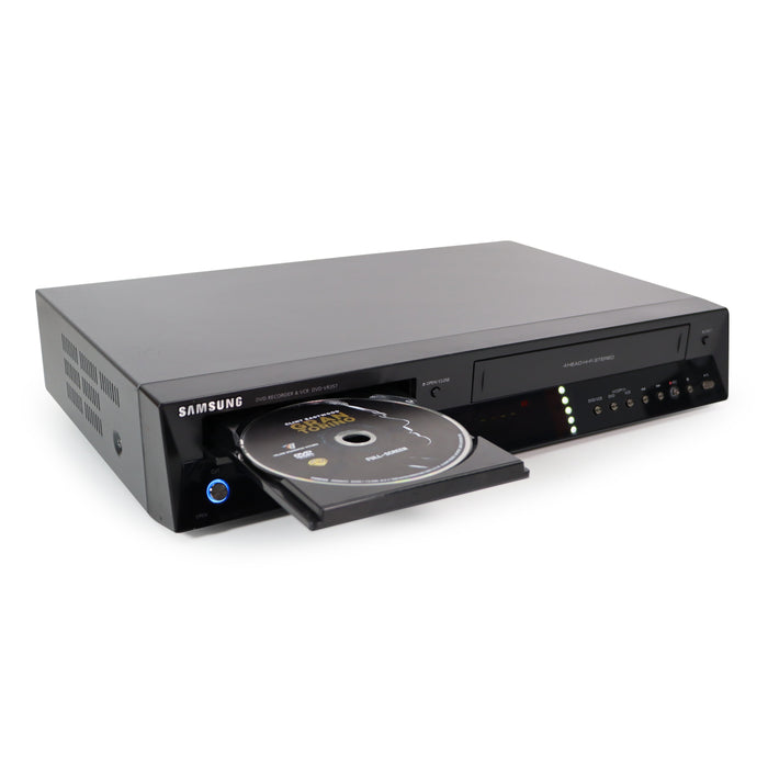 Samsung DVD-VR357 DVD/VHS Combo Player/Recorder Black Modern Design HDMI VCR-Electronics-SpenCertified-refurbished-vintage-electonics