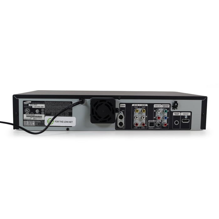 Samsung DVD-VR357 DVD/VHS Combo Player/Recorder Black Modern Design HDMI VCR-Electronics-SpenCertified-refurbished-vintage-electonics