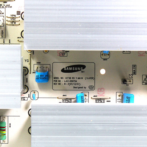 Samsung LJ41-05075A Y-Sustain Board for 42" Plasma TV PN42A450PID and More-Television Circuit Boards-SpenCertified-vintage-refurbished-electronics