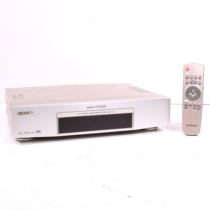 Samsung SV-300WD RARE VCR VHS Player World-Wide Multi-System NTSC PAL SECAM-VCRs-SpenCertified-vintage-refurbished-electronics