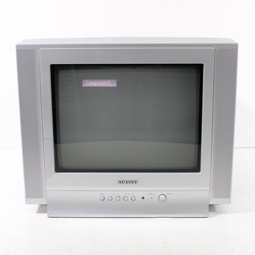 Samsung TX-P1430 14" DynaFlat Retro Gaming CRT Color TV Component Composite (2005)-Televisions-SpenCertified-vintage-refurbished-electronics