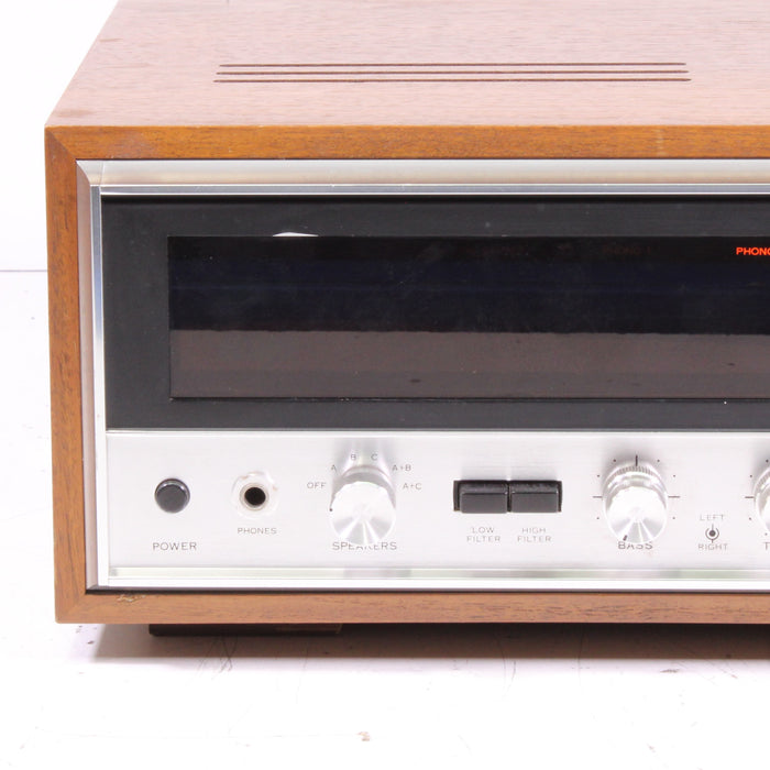 Sansui 4000 Solid State AM/FM MPX Stereo Receiver Silver Face Wood Case w/ Phono (1969)-Audio & Video Receivers-SpenCertified-vintage-refurbished-electronics