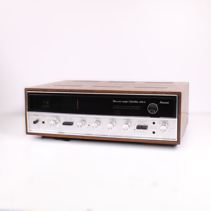 Sansui 5000A Solid State AM/FM Stereo Tuner Amplifier with Phono (1969) AS-IS??-Audio Amplifiers-SpenCertified-vintage-refurbished-electronics
