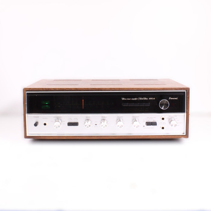 Sansui 5000A Solid State AM/FM Stereo Tuner Amplifier with Phono (1969) AS-IS??-Audio Amplifiers-SpenCertified-vintage-refurbished-electronics