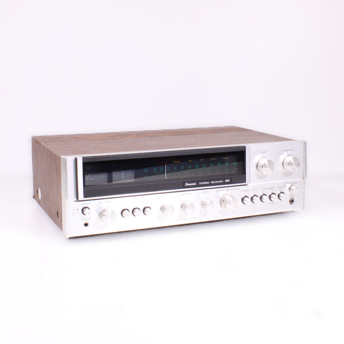 Sansui 881 AM/FM Stereo Receiver Silver Face (1974)-Audio & Video Receivers-SpenCertified-vintage-refurbished-electronics