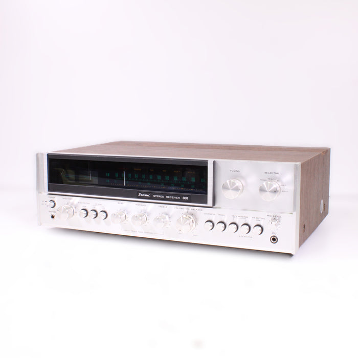 Sansui 881 AM/FM Stereo Receiver Silver Face (1974)-Audio & Video Receivers-SpenCertified-vintage-refurbished-electronics