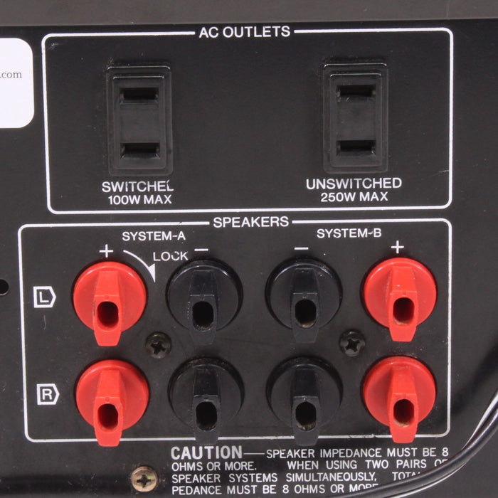 Sansui A-60 Stereo Integrated Amplifier Silver Face (1980)-Integrated Amplifiers-SpenCertified-vintage-refurbished-electronics