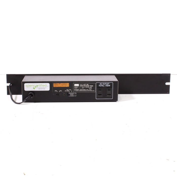 Sansui AT-15L Digital Audio Program Timer Rack Mountable (1980)-Program Timer-SpenCertified-vintage-refurbished-electronics