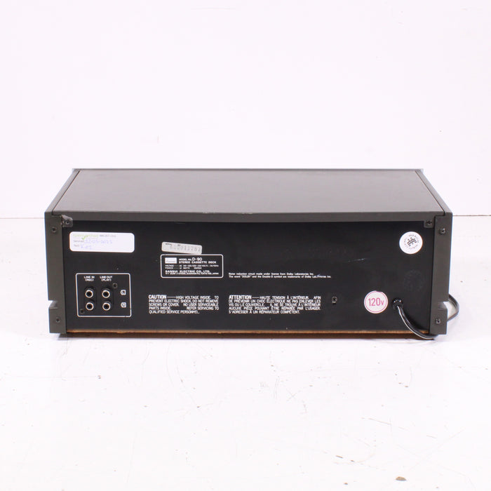 Sansui D-90 Stereo Cassette Deck Auto-Stop Dolby B/C HX-Pro (1980)-Cassette Players & Recorders-SpenCertified-vintage-refurbished-electronics
