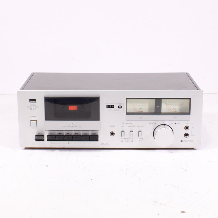 Sansui D-90 Stereo Cassette Deck Auto-Stop Dolby B/C HX-Pro (1980)-Cassette Players & Recorders-SpenCertified-vintage-refurbished-electronics