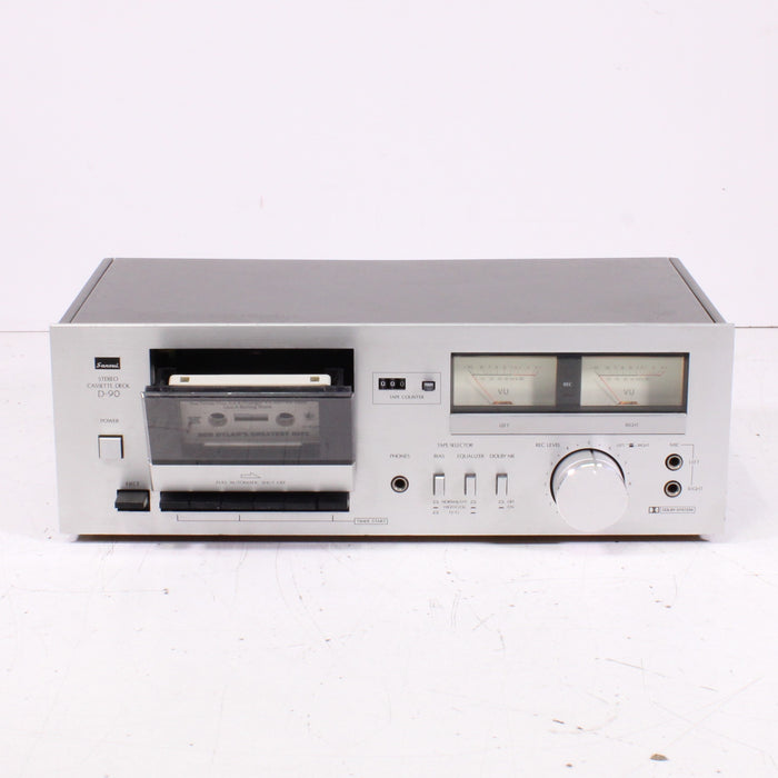 Sansui D-90 Stereo Cassette Deck Auto-Stop Dolby B/C HX-Pro (1980)-Cassette Players & Recorders-SpenCertified-vintage-refurbished-electronics