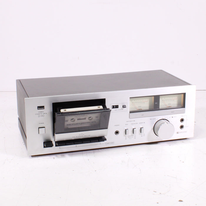 Sansui D-90 Stereo Cassette Deck Auto-Stop Dolby B/C HX-Pro (1980)-Cassette Players & Recorders-SpenCertified-vintage-refurbished-electronics