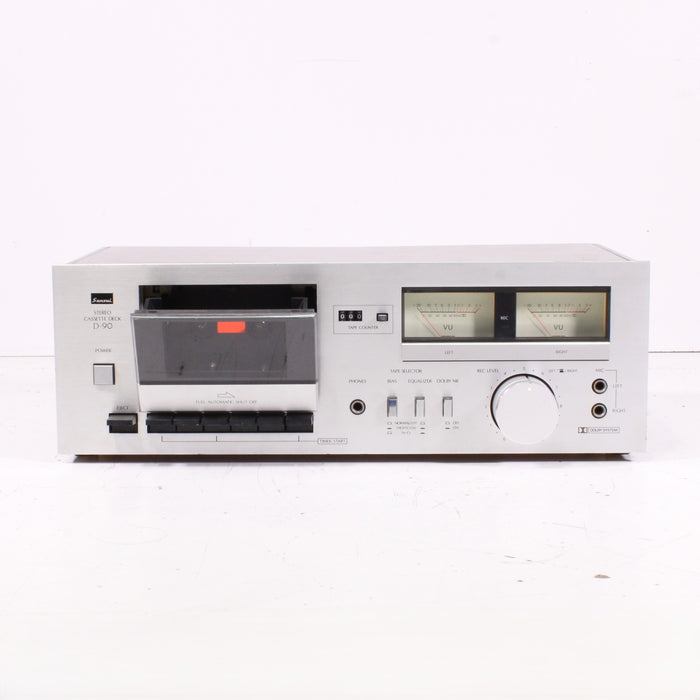 Sansui D-90 Stereo Cassette Deck Auto-Stop Dolby B/C HX-Pro (1980)-Cassette Players & Recorders-SpenCertified-vintage-refurbished-electronics