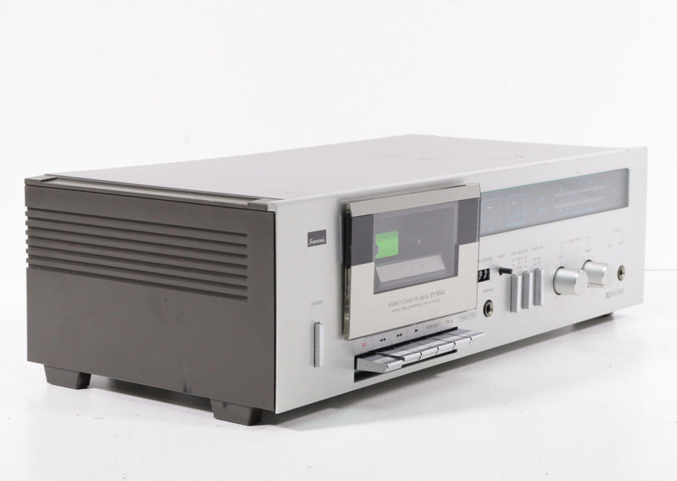 Sansui D-95M Stereo Cassette Deck (NEEDS TAPE MECH ALIGNMENT)-Cassette Players & Recorders-SpenCertified-vintage-refurbished-electronics