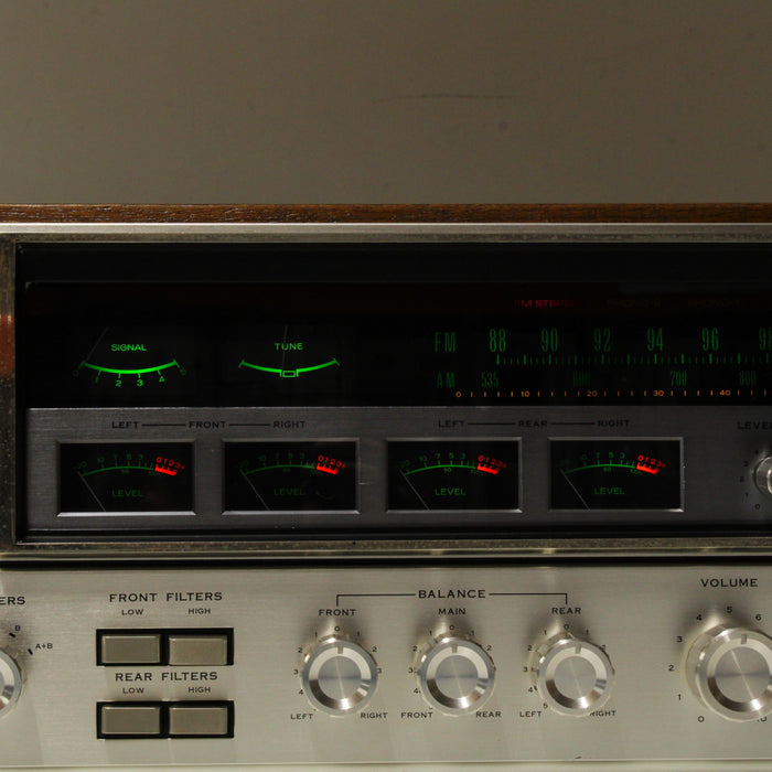 Sansui QRX-5500 Quadraphonic Four Channel Stereo Receiver (1973)-Audio & Video Receivers-SpenCertified-vintage-refurbished-electronics