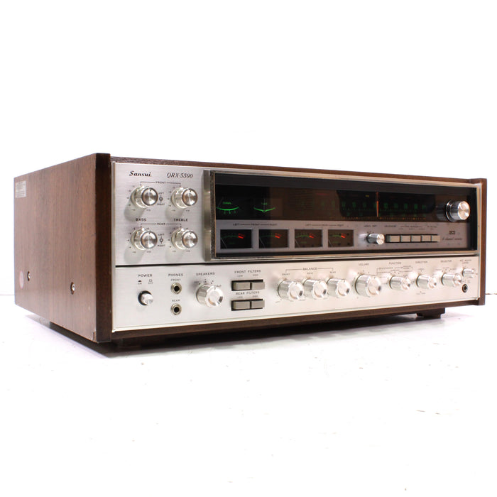Sansui QRX-5500 Quadraphonic Four Channel Stereo Receiver (1973)-Audio & Video Receivers-SpenCertified-vintage-refurbished-electronics