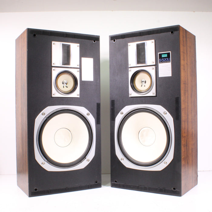 Sansui S‑520U 3‑Way Floor Speakers Vintage (1970–80)-Speakers-SpenCertified-vintage-refurbished-electronics
