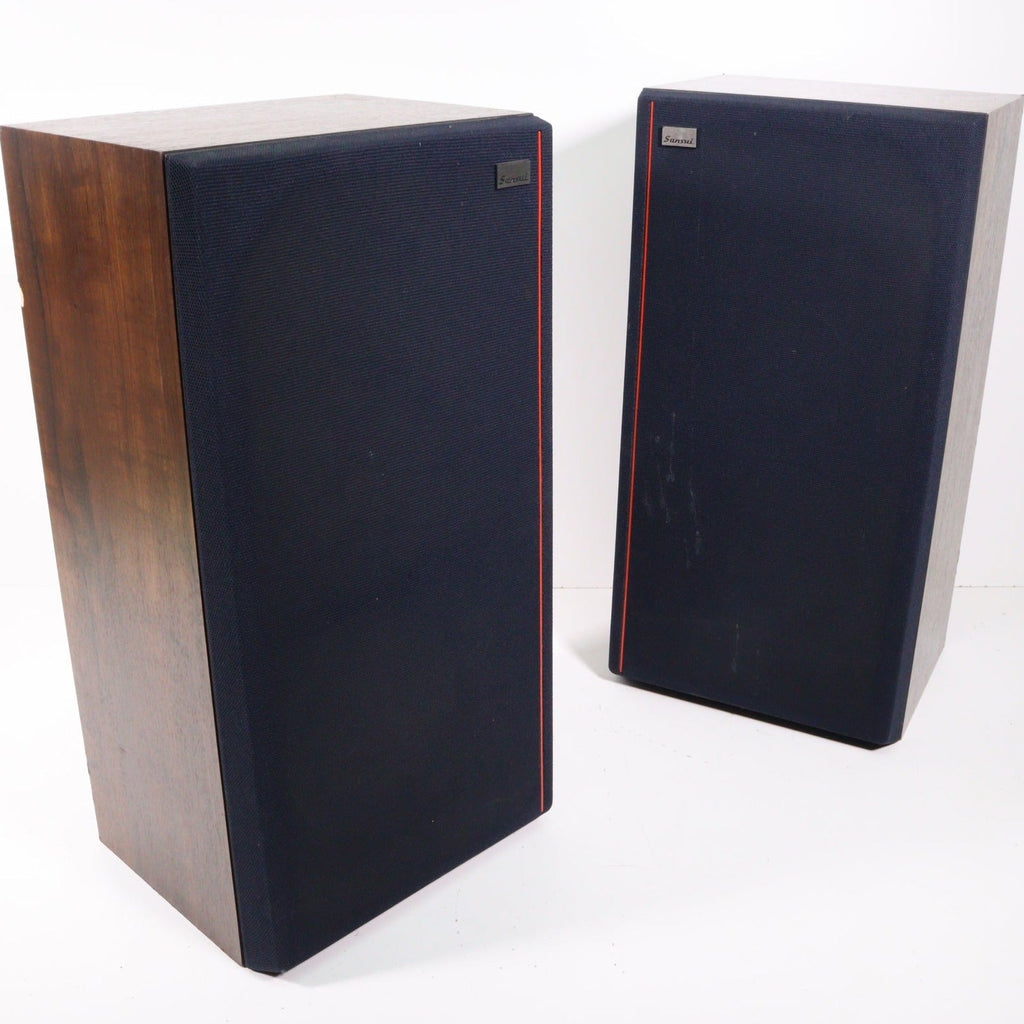 Sansui S-530 3-Way Floor Speaker Pair