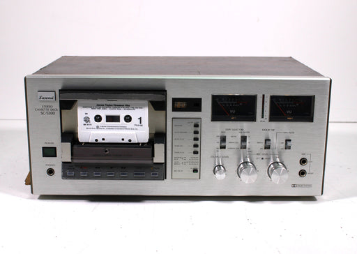 Sansui SC-5300 Vintage Stereo Cassette Deck-Cassette Players & Recorders-SpenCertified-vintage-refurbished-electronics