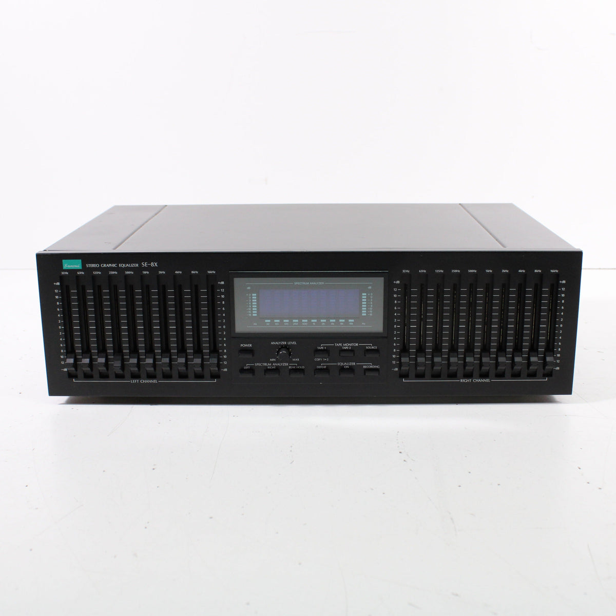 Sansui SE-8X 10-Band Stereo Graphic Equalizer Spectrum Analyzer
