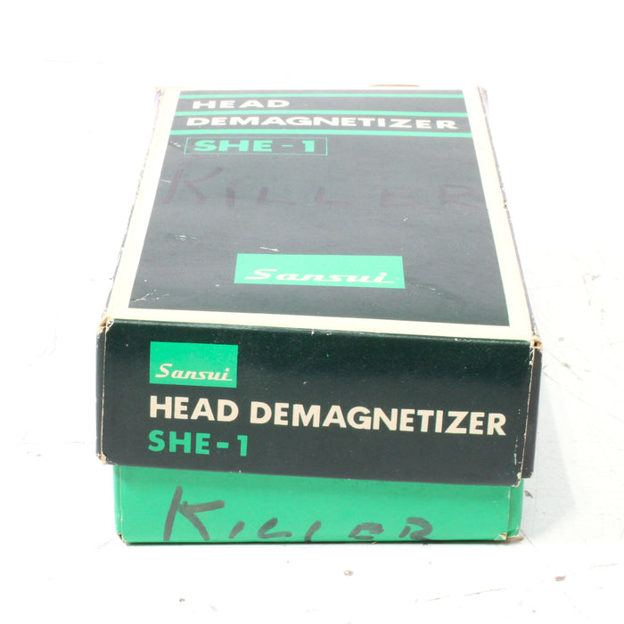 Sansui SHE-1 Head Demagnetizer Tape Deck Maintenance Tool (ORIGINAL BOX INCLUDED)-Head Demagnetizer-SpenCertified-vintage-refurbished-electronics