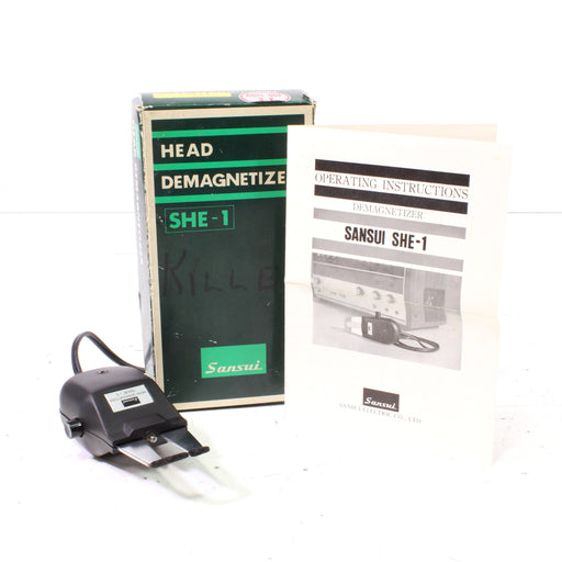 Sansui SHE-1 Head Demagnetizer Tape Deck Maintenance Tool (ORIGINAL BOX INCLUDED)-Head Demagnetizer-SpenCertified-vintage-refurbished-electronics