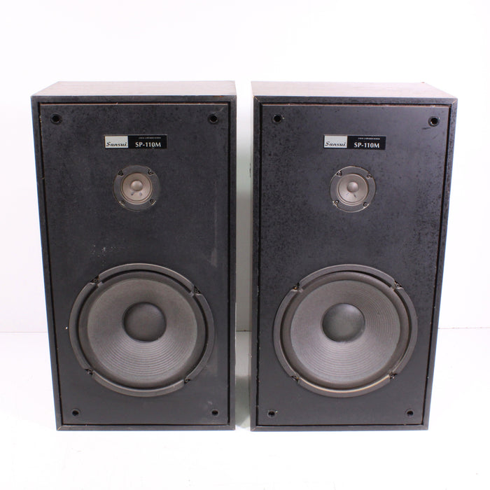 Sansui SP-110M Vintage 2-Way High Fidelity Speaker Pair