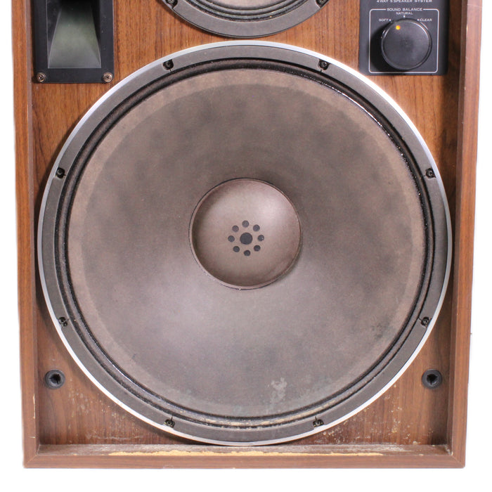 Sansui SP-7500X 4-Way Loudspeaker Floor Speaker Pair System-Speakers-SpenCertified-vintage-refurbished-electronics