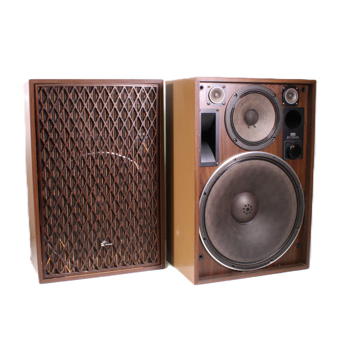 Sansui SP-7500X 4-Way Loudspeaker Floor Speaker Pair System-Speakers-SpenCertified-vintage-refurbished-electronics