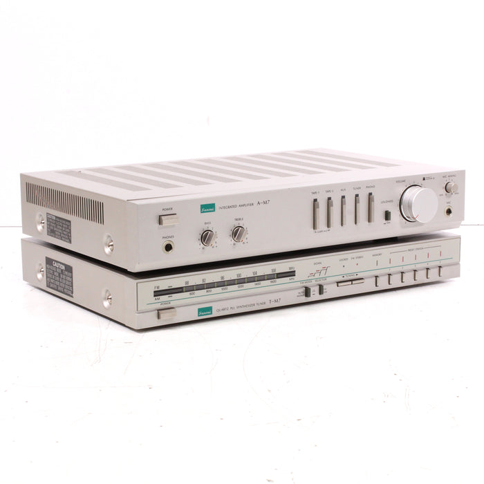 Sansui Stereo System Bundle A-M7 Integrated Amp and T-M7 Tuner (1982-83)-Audio Amplifiers-SpenCertified-vintage-refurbished-electronics