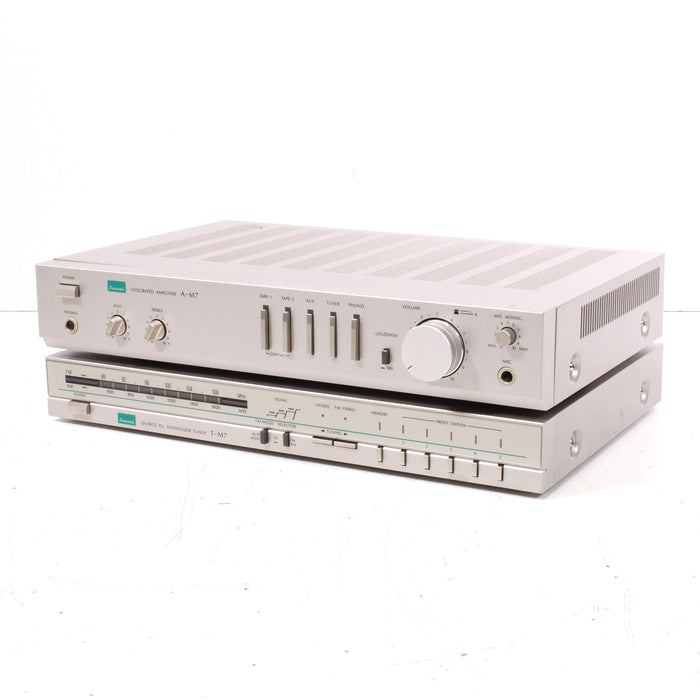 Sansui Stereo System Bundle A-M7 Integrated Amp and T-M7 Tuner (1982-83)-Audio Amplifiers-SpenCertified-vintage-refurbished-electronics