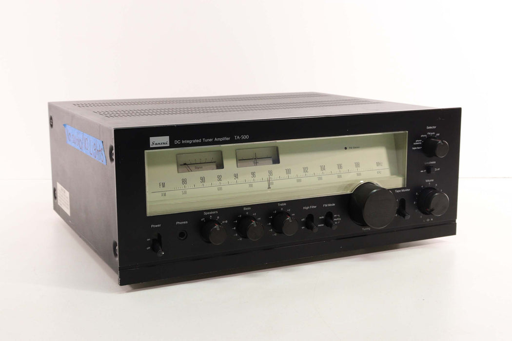 Sansui TA-500 DC Integrated Tuner Amplifier (No Audio/Lights)-Audio Amplifiers-SpenCertified-vintage-refurbished-electronics