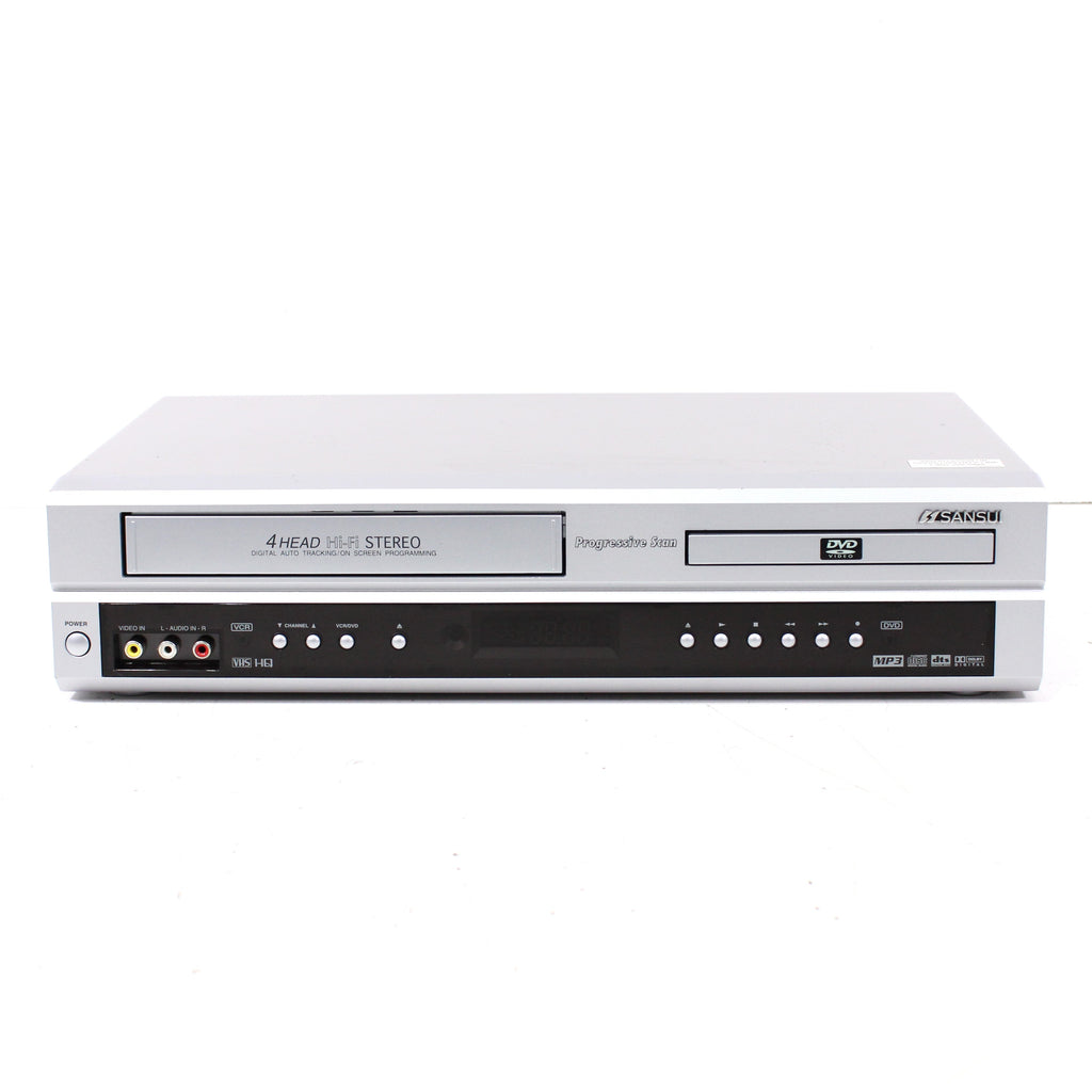 Sansui VRDVD4001 VCR DVD Combo Player Digital Auto Tracking (2003
