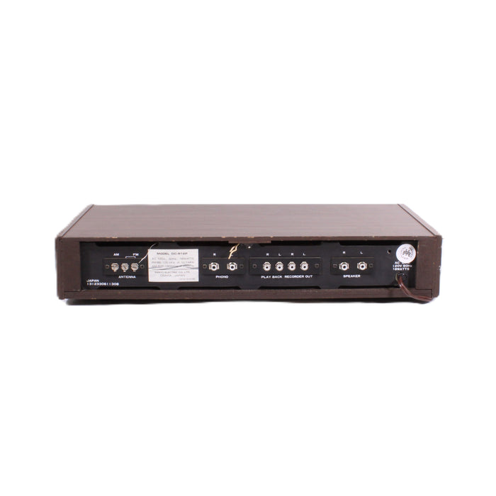 Sanyo DC-R12P Vintage AM/FM Stereo Receiver Woodgrain Cabinet Phono-Audio & Video Receivers-SpenCertified-vintage-refurbished-electronics