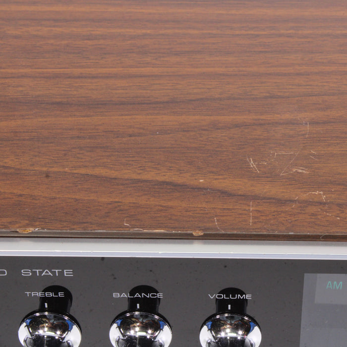 Sanyo DC-R12P Vintage AM/FM Stereo Receiver Woodgrain Cabinet Phono-Audio & Video Receivers-SpenCertified-vintage-refurbished-electronics