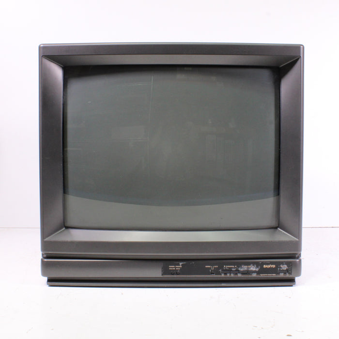 Sanyo DS20030 20-Inch Woodgrain Console CRT Television (1991)-Televisions-SpenCertified-vintage-refurbished-electronics