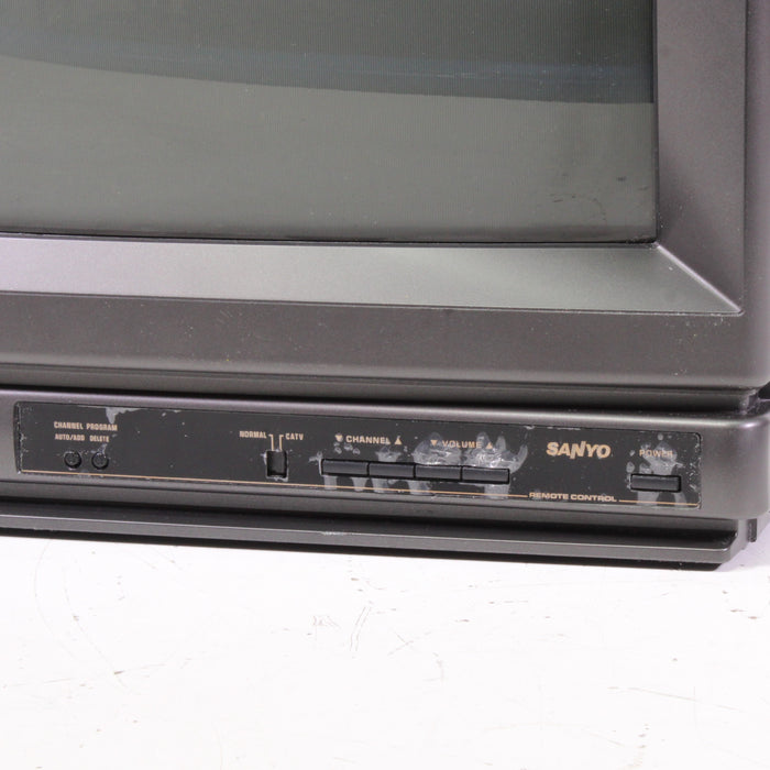 Sanyo DS20030 20-Inch Woodgrain Console CRT Television (1991)-Televisions-SpenCertified-vintage-refurbished-electronics