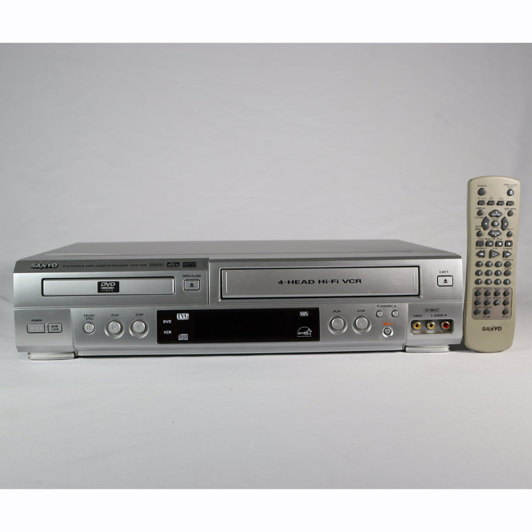 Sanyo DVW-6100 DVD VCR VHS Combo 4 Head Hi-Fi Player deals Tested Works NO REMOTE