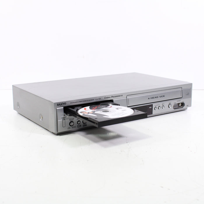 Sanyo DVW-7100 DVD VHS Combo Player 4-Head VCR (2004)-VCRs-SpenCertified-vintage-refurbished-electronics