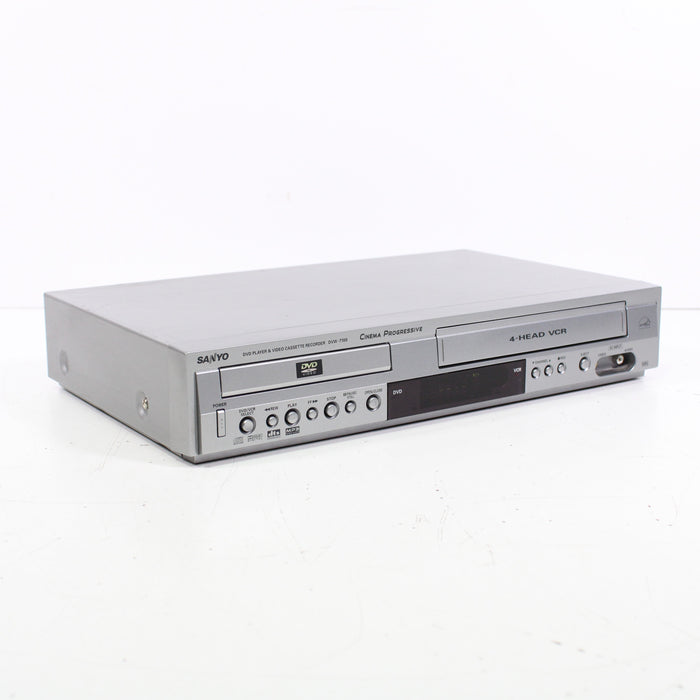 Sanyo DVW-7100 DVD VHS Combo Player 4-Head VCR (2004)-VCRs-SpenCertified-vintage-refurbished-electronics