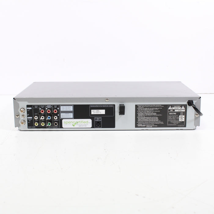 Sanyo DVW-7100 DVD VHS Combo Player 4-Head VCR (2004)-VCRs-SpenCertified-vintage-refurbished-electronics