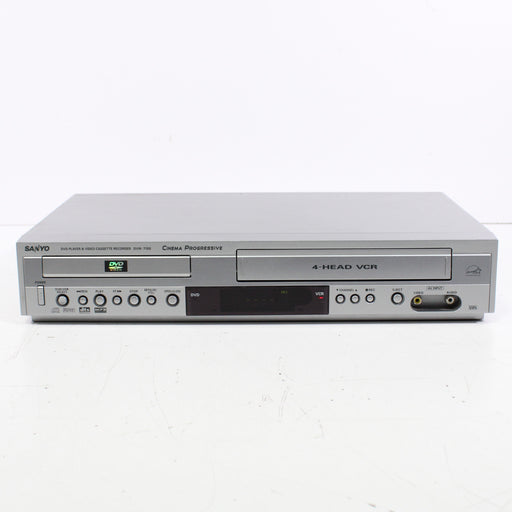 Sanyo DVW-7100 DVD VHS Combo Player 4-Head VCR (2004)-VCRs-SpenCertified-vintage-refurbished-electronics