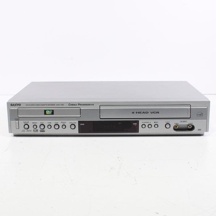 Sanyo DVW-7100 DVD VHS Combo Player 4-Head VCR (2004)-VCRs-SpenCertified-vintage-refurbished-electronics